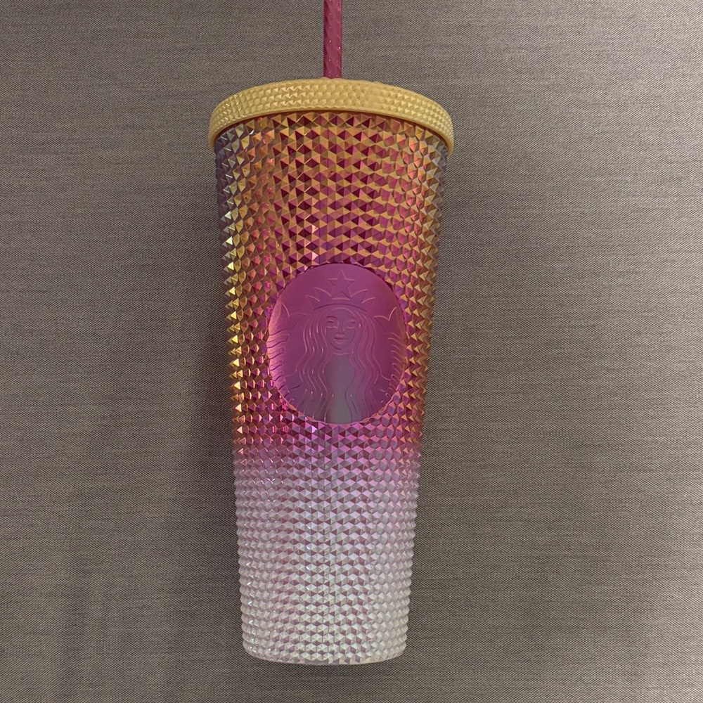 Starbucks Gradient Pink and Gold Tumbler